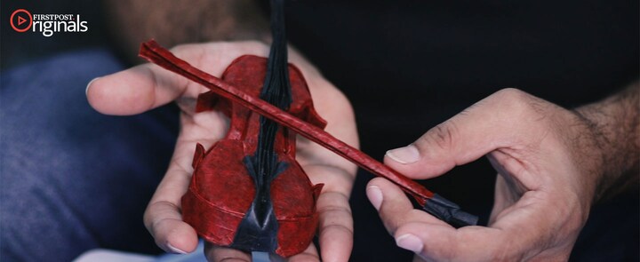 Origami's many marvels: Artist Himanshu Agarwal demonstrates the paper folding art