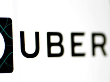 Uber logo. Image: Reuters