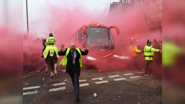 Champions League: British police launch investigation over attack on Manchester City's team bus