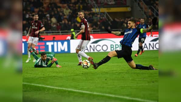 Serie A: Mauro Icardi's goal disallowed as Inter, AC Milan share spoils in derby
