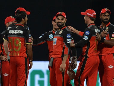 RCB were brilliant with the ball against Kings XI Punjab, curtailing them to just 155 inside 20 overs. AFP