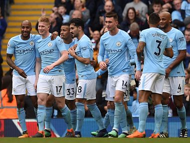 Premier League: Record-chasing Manchester City celebrate title triumph with 5-0 rout of Swansea Premier League: Record-chasing Manchester City celebrate title triumph with 5-0 rout of Swansea