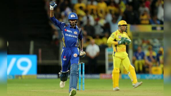 Captain Rohit Sharma's classy half-century guides Mumbai Indians to eight-wicket victory over Chennai Super Kings