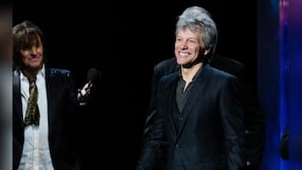 Bon Jovi, The Killers, Jerry Cantrell, Mary J Blige attend 2018 Rock and Roll Hall of Fame induction ceremony