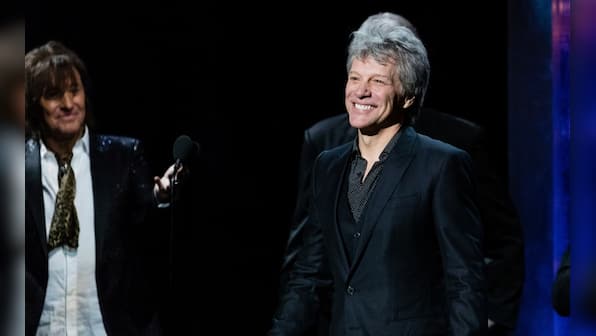 Bon Jovi, The Killers, Jerry Cantrell, Mary J Blige attend 2018 Rock and Roll Hall of Fame induction ceremony