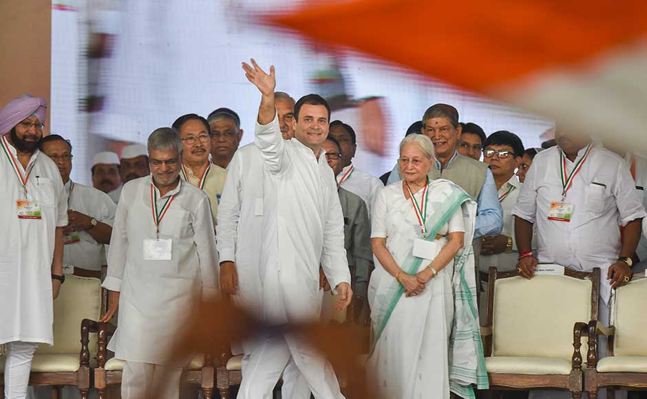 In a hard-hitting attack at Modi at the Jan Akrosh rally in New Delhi, Rahul tore into him on a range of issues including corruption, problems faced by farmers, unemployment, atrocities against women, Rafale deal, and In a hard-hitting attack at Modi at the Jan Akrosh rally in New Delhi, Rahul tore into him on a range of issues including corruption, problems faced by farmers, unemployment, atrocities against women, Rafale deal, and