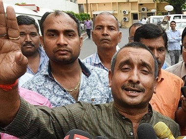 File image of Bharatiya Janata Party MLA from Unnao Kuldeep Singh Sengar. PTI