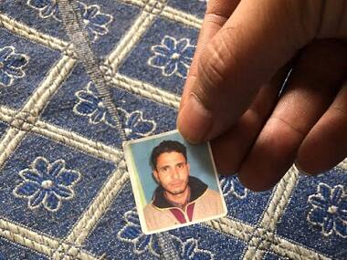 A picture of Manzoor Ahmad Bhat, who was killed by unknown militants in Hajin. Firstpost/Sameer Yasir