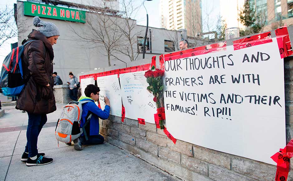 Vehicle attacks have been carried out to deadly effect by extremists in a number of capitals and major cities, including London, Paris, New York and Nice. Canada has only rarely been the scene of terror attacks. People sign a memorial after the attack. AP Vehicle attacks have been carried out to deadly effect by extremists in a number of capitals and major cities, including London, Paris, New York and Nice. Canada has only rarely been the scene of terror attacks. People sign a memorial after the attack. AP