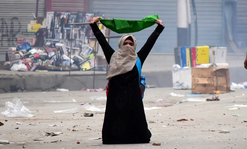 Protests by angry students spread to towns and villages of Kashmir early this month after four more civilians were killed in encounters. Image courtesy Muzamil Matoo