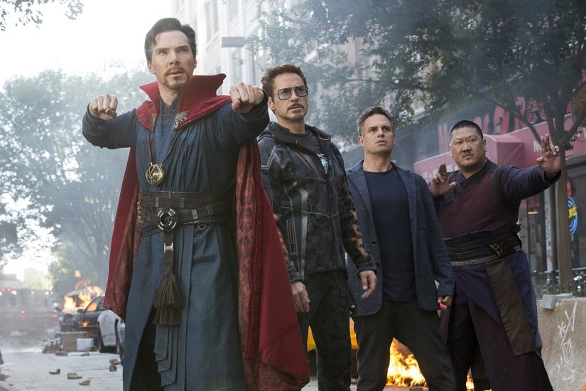 A still from Avengers: Infinity War. Marvel Studios