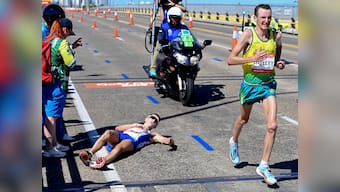 Commonwealth Games 2018 organisers slam bystanders for taking pictures of collapsed marathoner Callum Hawkins