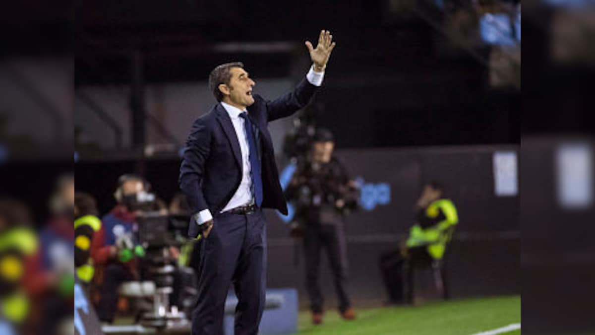 Champions League: Ernesto Valverde accepts Barcelona under pressure after Slavia Prague stalemate at home