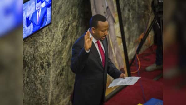 Abiy Ahmed sworn in as Ethiopian prime minister: Ex-army officer hopes reputation as reformer will help quell unrest
