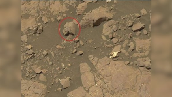 Image of Martian rock resembling ancient Egyptian warrior woman sparks debate on humanity's alien origins