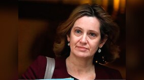 UK interior minister Amber Rudd resigns over illegal immigration policy scandal; blow to Theresa May ahead of local polls