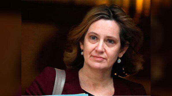 UK interior minister Amber Rudd resigns over illegal immigration policy scandal; blow to Theresa May ahead of local polls