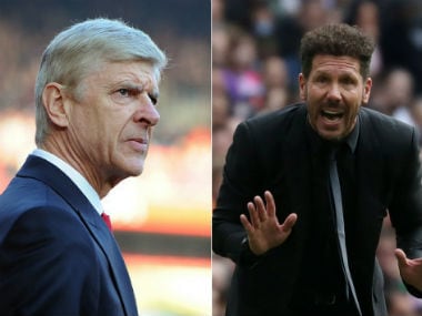 File image of Arsene Wenger and Diego Simeone. Agencies