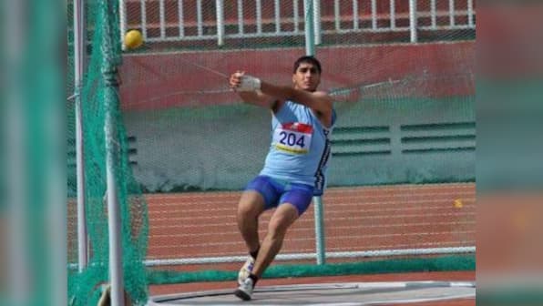 Hammer thrower Ashish Jhakar sets new national record Federation Cup Junior National Athletics Championships