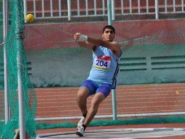Hammer thrower Ashish Jhakar sets new national record Federation Cup Junior National Athletics Championships Hammer thrower Ashish Jhakar sets new national record Federation Cup Junior National Athletics Championships