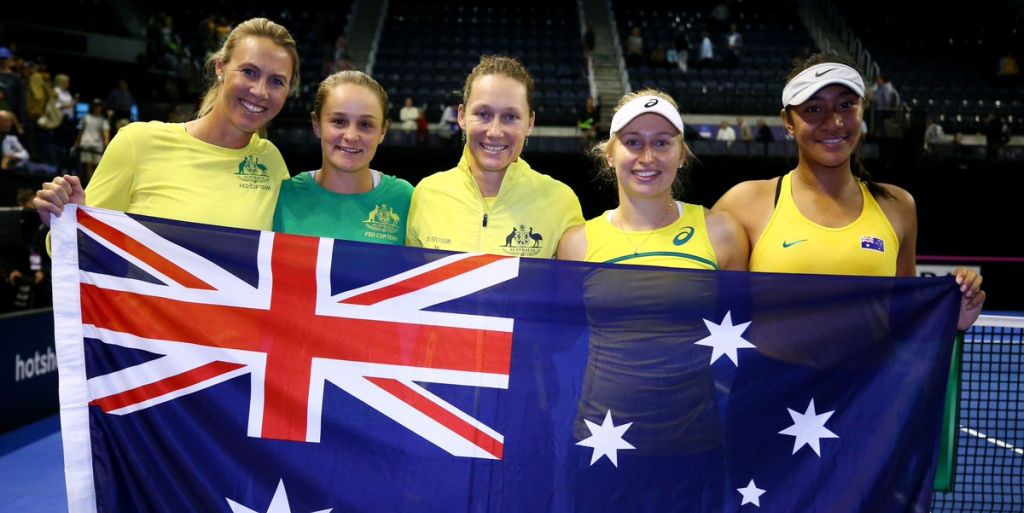Fed Cup Daria Gavrilova wins to send Australia into World Group; Japan