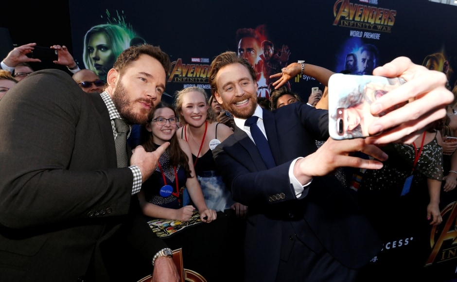 Avengers: Infinity War stars Robert Downey Jr, Chadwick Boseman attend film's premier in LA