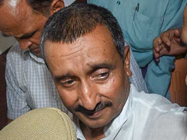 Uttar Pradesh govt withdraws Unnao rape accused BJP MLA Kuldeep Singh Sengar's 'Y' category security cover Uttar Pradesh govt withdraws Unnao rape accused BJP MLA Kuldeep Singh Sengar's 'Y' category security cover