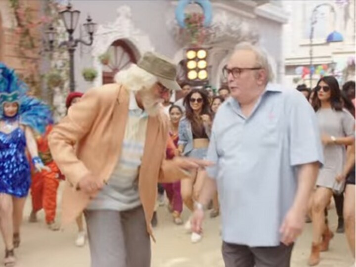 102 Not Out song 'Badumbaaa' shows dad Amitabh Bachchan singing, dancing with son Rishi Kapoor