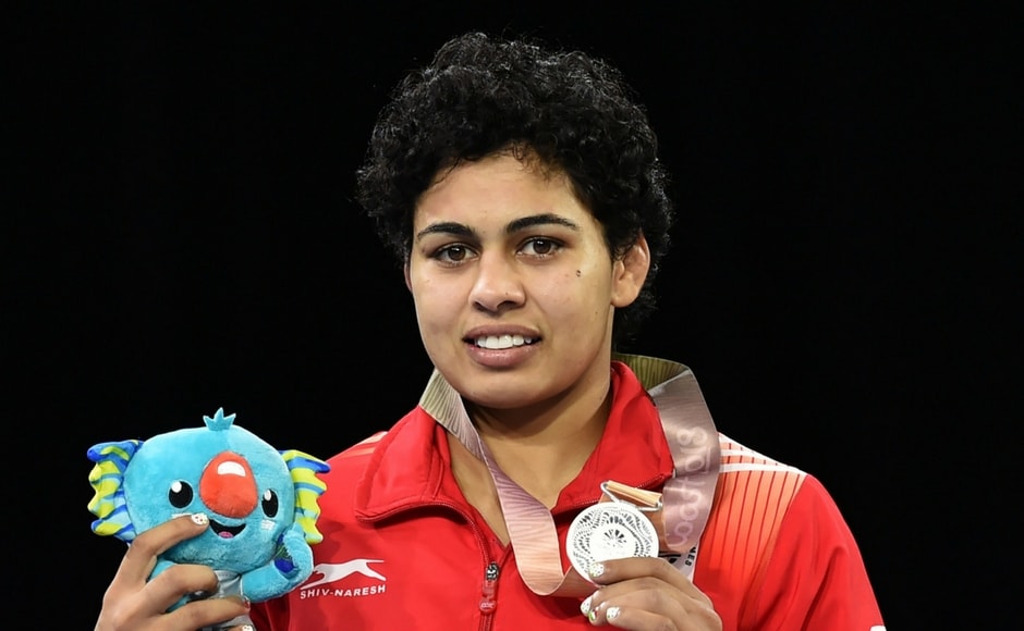 India's Pooja Dhanda won the silver in women's freestyle 57 kg wrestling event. This was India's second silver in the event after Babita Kumari's silver on Thursday. PTI India's Pooja Dhanda won the silver in women's freestyle 57 kg wrestling event. This was India's second silver in the event after Babita Kumari's silver on Thursday. PTI