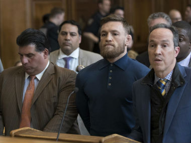 Conor McGregor released on $50,000 bail following assault during UFC 223 press conference Conor McGregor released on $50,000 bail following assault during UFC 223 press conference
