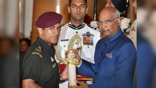 MS Dhoni conferred with Padma Bhushan on seventh anniversary of India's World Cup 2011 triumph