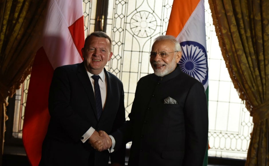 <br />Modi also meet the Prime Minister of Denmark Lars Lokke Rasmussen on the sidelines of the India-Nordic Summit in Stockholm. Twitter @MEAIndia <br />Modi also meet the Prime Minister of Denmark Lars Lokke Rasmussen on the sidelines of the India-Nordic Summit in Stockholm. Twitter @MEAIndia