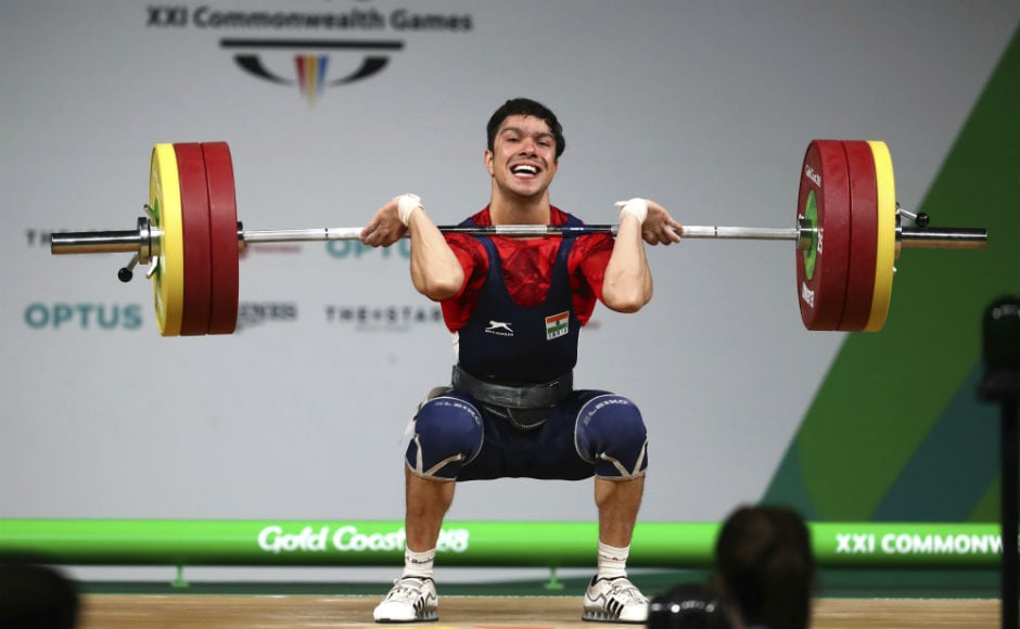 Deepak Lather in action in the men's 69kg category. AP Deepak Lather in action in the men's 69kg category. AP