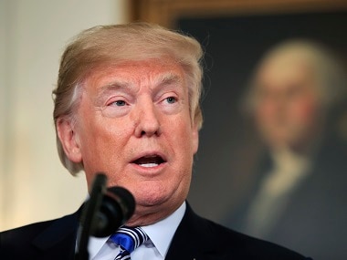 File image of US president Donald Trump. AP