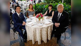Donald Trump says talks between North and South Korea 'great chance' to solve a 'world problem'