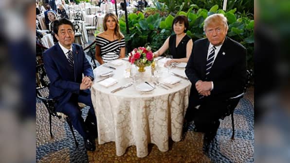 Donald Trump says talks between North and South Korea 'great chance' to solve a 'world problem'