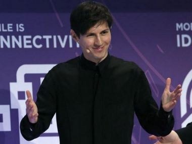 File photo of Pavel Durov, founder of Telegram. Image: Reuters