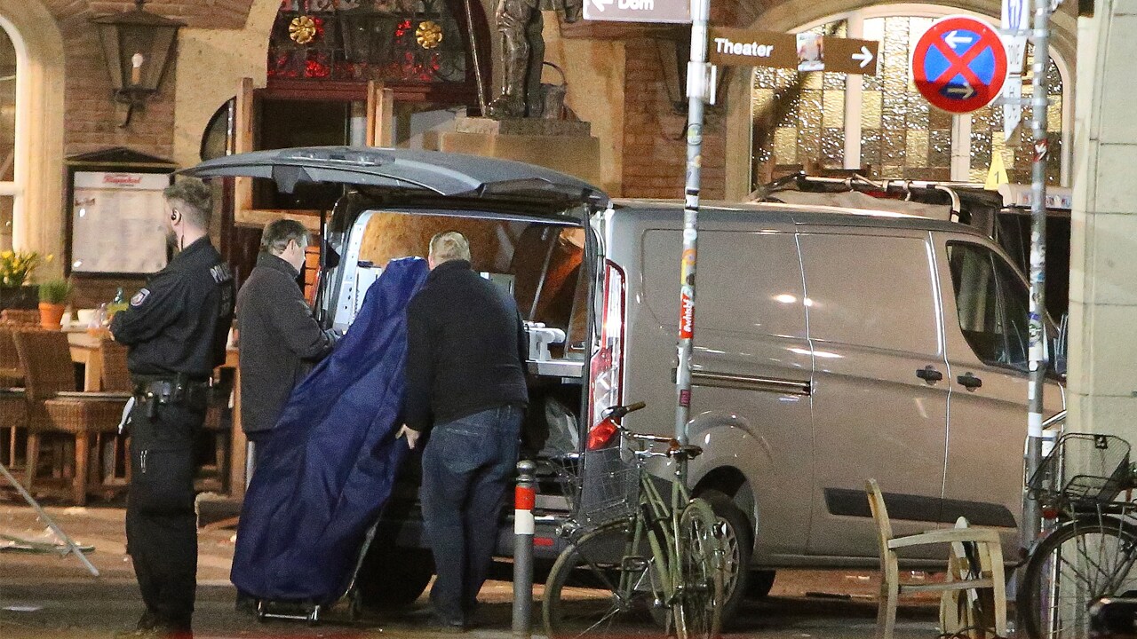 Two killed, 20 injured in Germany's Muenster after vehicle crashes into
