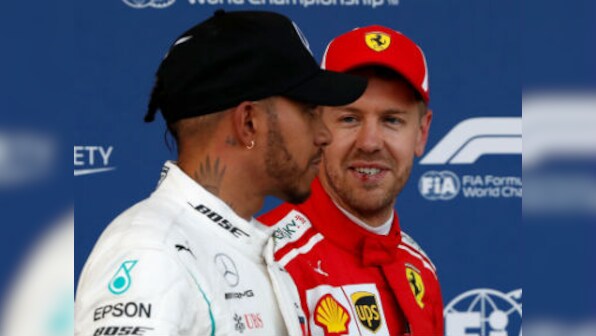 Azerbaijan Grand Prix: Lewis Hamilton accuses rival Sebastian Vettel of breaking rules at Baku