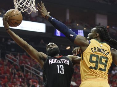 NBA Conference Semi-finals: James Harden scores 41 as Houston Rockets blast past Utah Jazz in series opener NBA Conference Semi-finals: James Harden scores 41 as Houston Rockets blast past Utah Jazz in series opener