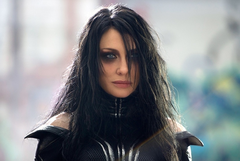 Cate Blanchett goes full vamp as Hela in Thor: Ragnarok. Marvel Studios