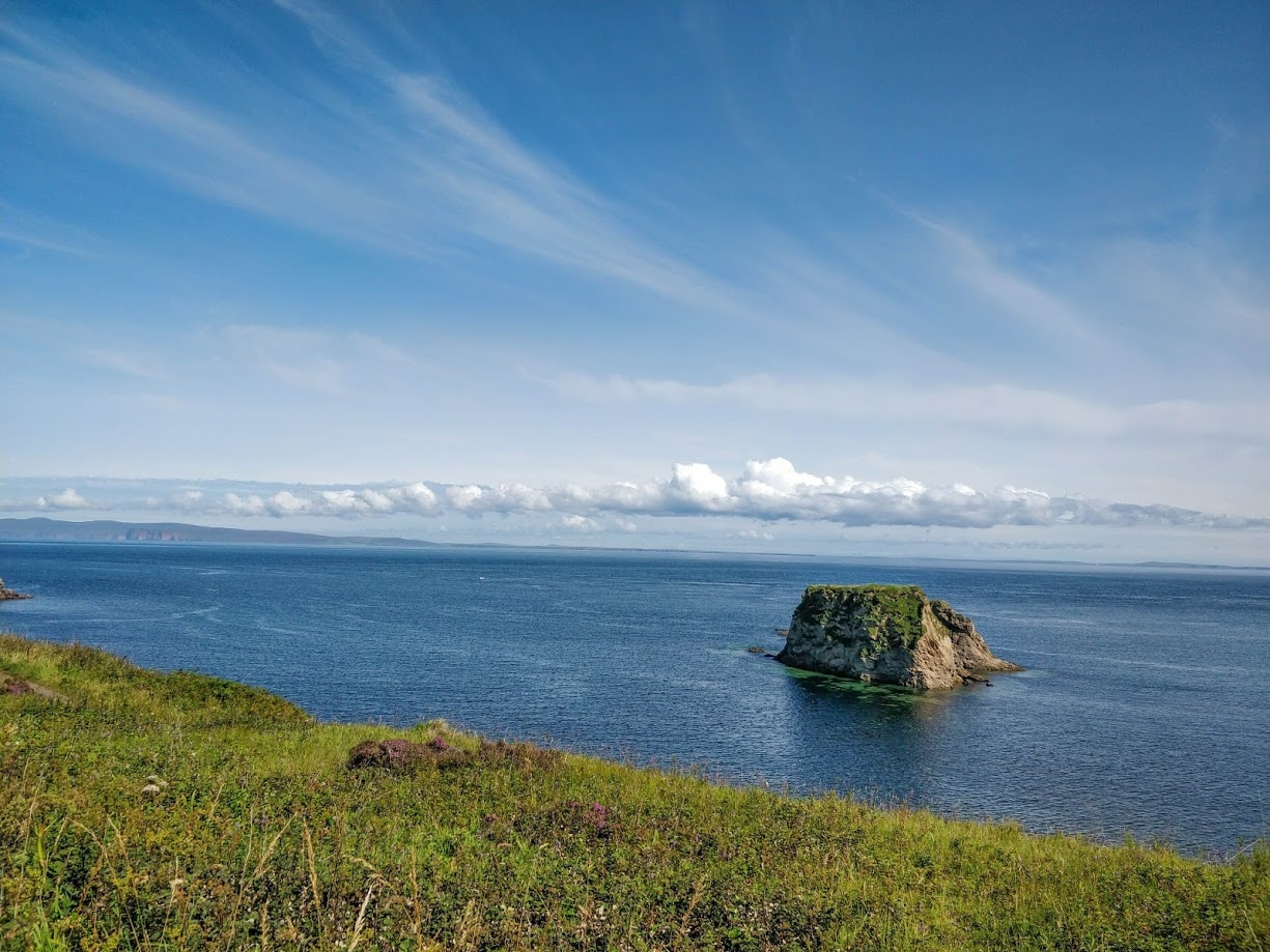 The view from Duncansby Head, the most northeasterly part of the British mainland.