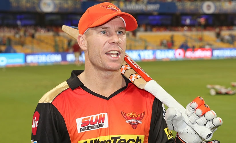 Sunrisers Hyderabad captain David Warner. Sportzpics
