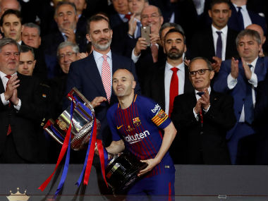 La Liga: Andres Iniesta says 'emotional' Copa del Rey match may be his last final for Barcelona amid offers from China La Liga: Andres Iniesta says 'emotional' Copa del Rey match may be his last final for Barcelona amid offers from China