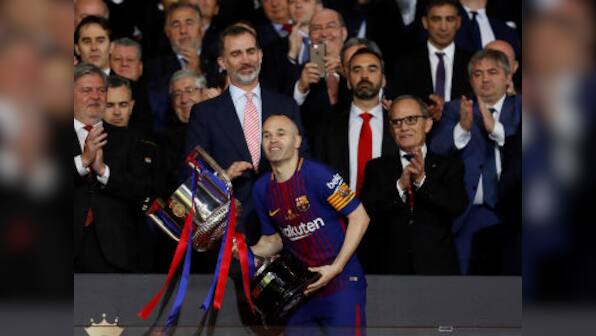 La Liga: Andres Iniesta says 'emotional' Copa del Rey match may be his last final for Barcelona amid offers from China