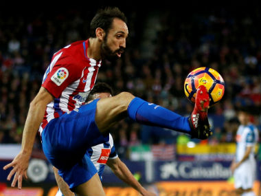 Europa League: Atletico defender Juanfran set to miss both semi-final legs against Arsenal with hamstring injury Europa League: Atletico defender Juanfran set to miss both semi-final legs against Arsenal with hamstring injury