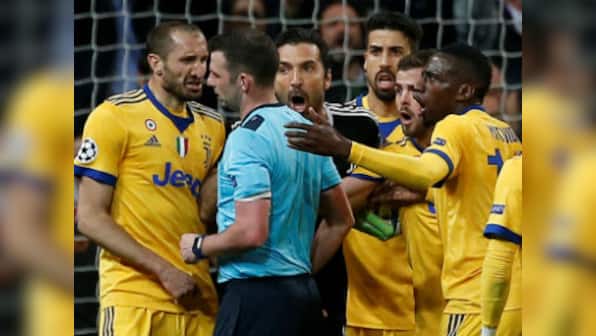 Champions League: Gianluigi Buffon says referee Michael Oliver ‘has no heart’ after late penalty ends Juventus’ run