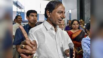 'Tumhare baap ko bolunga': KCR loses cool at voter in Telangana after being questioned on 12% quota for Muslims