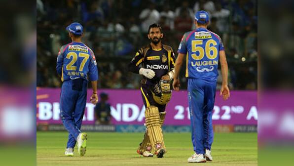 IPL 2018: All-round Kolkata Knight Riders stroll to seven-wicket win over Rajasthan Royals to move to top of table