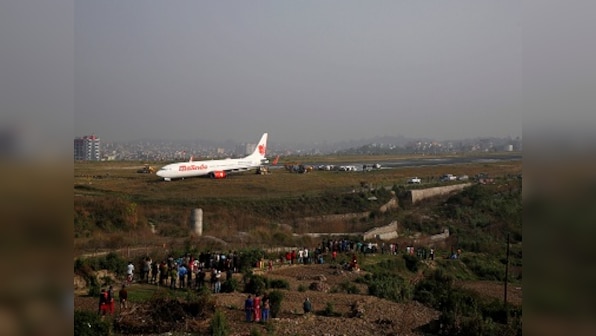 Aircraft goes off runway at Kathmandu airport, flight operations suspended for over 12 hours